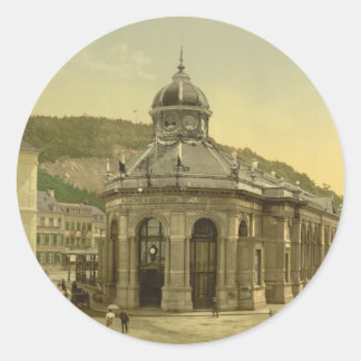 Pouhon, Spa, Liege, Belgium Classic Round Sticker
