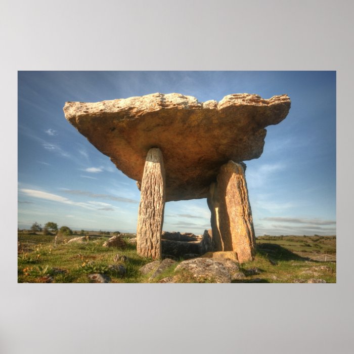 Poulnabrone Dolmen Poster