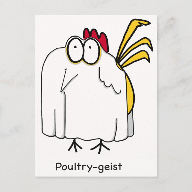 Poultry-geist Postcard (Front)