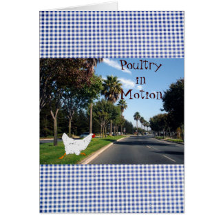 Poultry in Motion Cards
