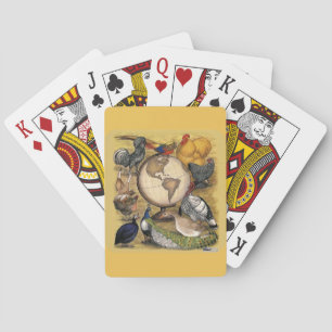Poultry of the World Poker Cards