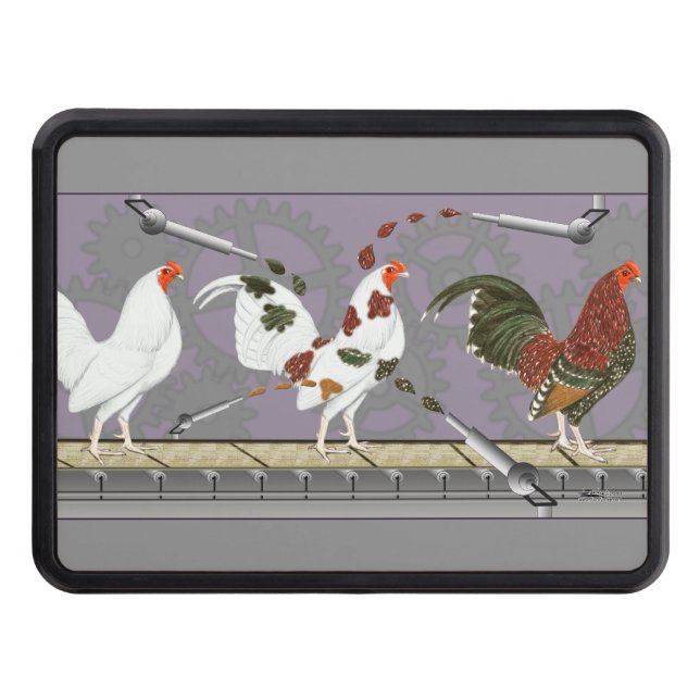 Poultry Painter Tow Hitch Cover (Front)