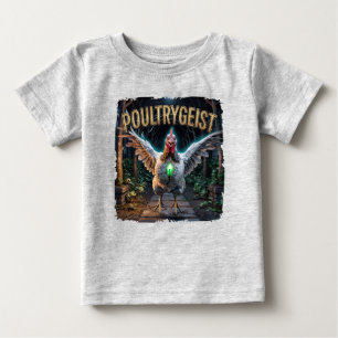 Poultrygeist Photographic – Poultry Poltergeist Baby T-Shirt