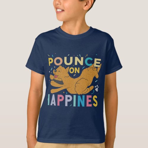 Pounce on Happiness T_Shirt