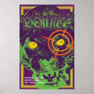 "POUNCE" Poster
