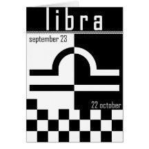 Pound 2 tone zodiac card.