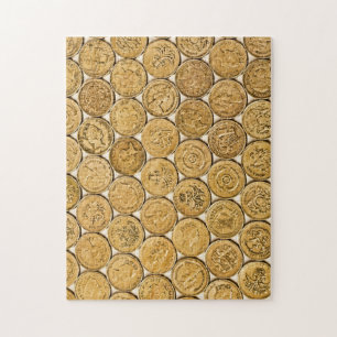 Pound coin jigsaw puzzle
