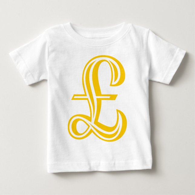 Pound Sign Baby T-Shirt (Front)