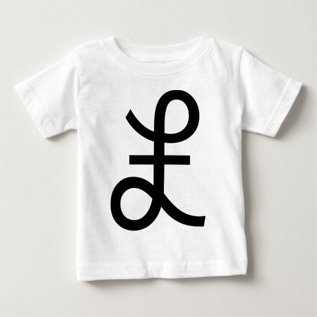 Pound Sign Baby T-Shirt (Front)