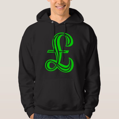 Pound Sign _ Green Hoodie