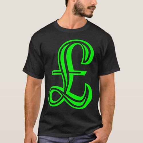 Pound Sign _ Green T_Shirt