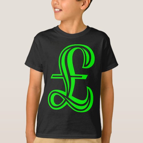 Pound Sign _ Green T_Shirt