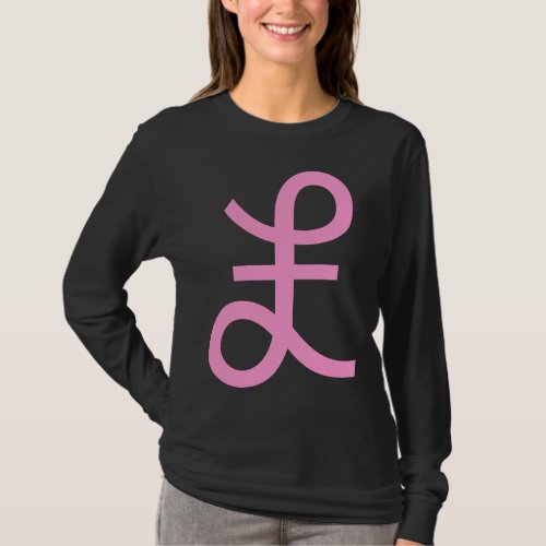 Pound Sign _ Pink T_Shirt