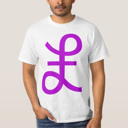 Pound Sign _ Purple T_Shirt