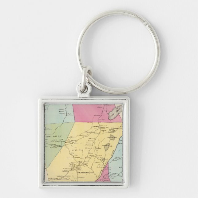 Poundridge, Town Keychain (Front)