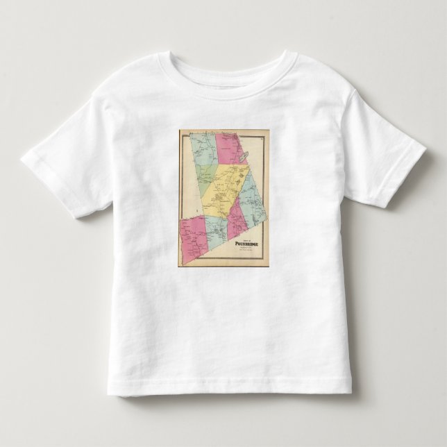 Poundridge, Town Toddler T-shirt (Front)
