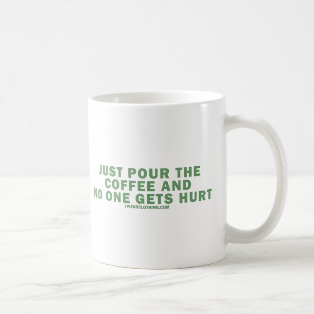 pour coffee mug (Right)