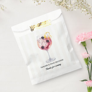 Pour Decisions Coastal Bachelorette Favor Bag