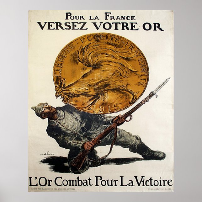 Pour La France Poster (Front)