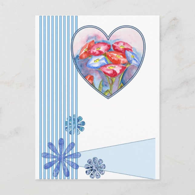 pour maman postcard (Front)