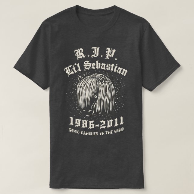 Pour one out for Lil Sebastian T-Shirt (Design Front)