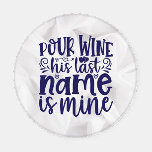 Pour Wine Coaster Set