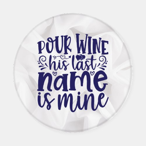 Pour Wine  Coaster Set