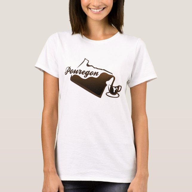 Pouregon Coffee T-Shirt (Front)