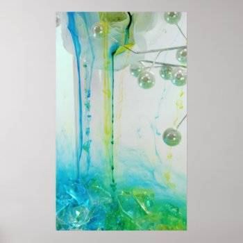 Pouring Beauty Poster by DragonL8dy at Zazzle