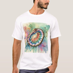 Pourtales abalone 170724AREF126 - Watercolor T-Shirt