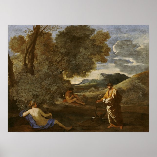Poussin - Numa The Nymph Poster (Front)