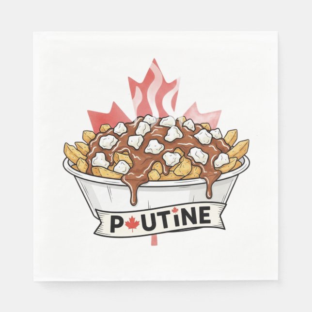 Poutine Napkins (Front)