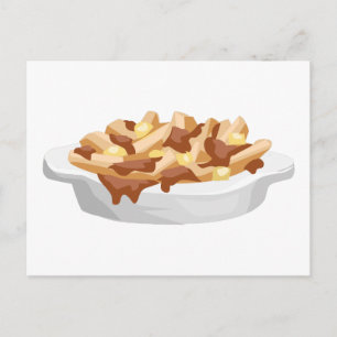 poutine postcard