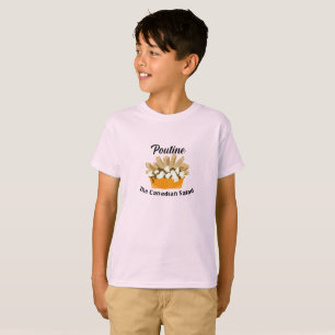 Poutine, The Canadian Salad - Kids' Basic T-Shirt