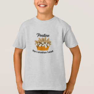 Poutine, The Canadian Salad - Kids' Basic T-Shirt