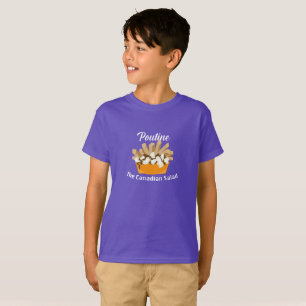 Poutine, The Canadian Salad - Kids' Basic T-Shirt