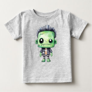 Pouty Frankenstein Baby T-Shirt