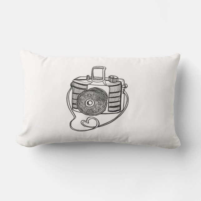 Pouva Love by VOL25 Lumbar Pillow (Front)
