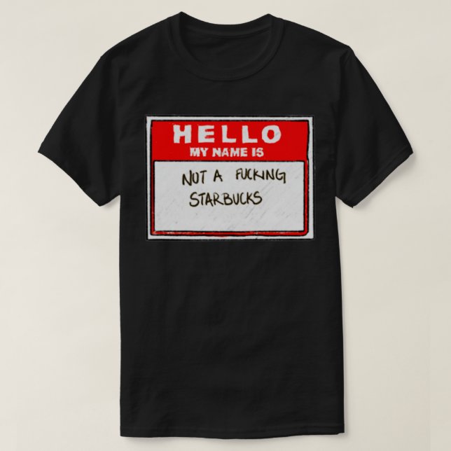 POV your a Barnes and noble barista T-Shirt (Design Front)