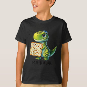 Pover Maror Ma-roar Dinosaur Funny Pesach Toddler T-Shirt