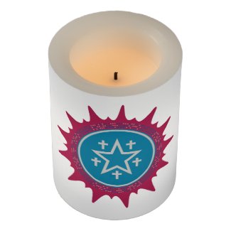 Povo de Congo Flameless Candle