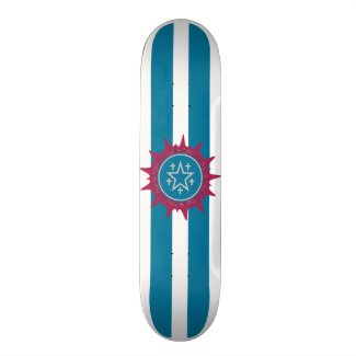 Povo de Congo Skateboard