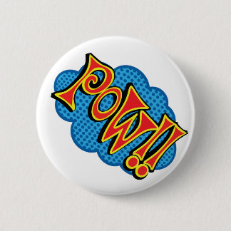 POW Badge Pinback Button