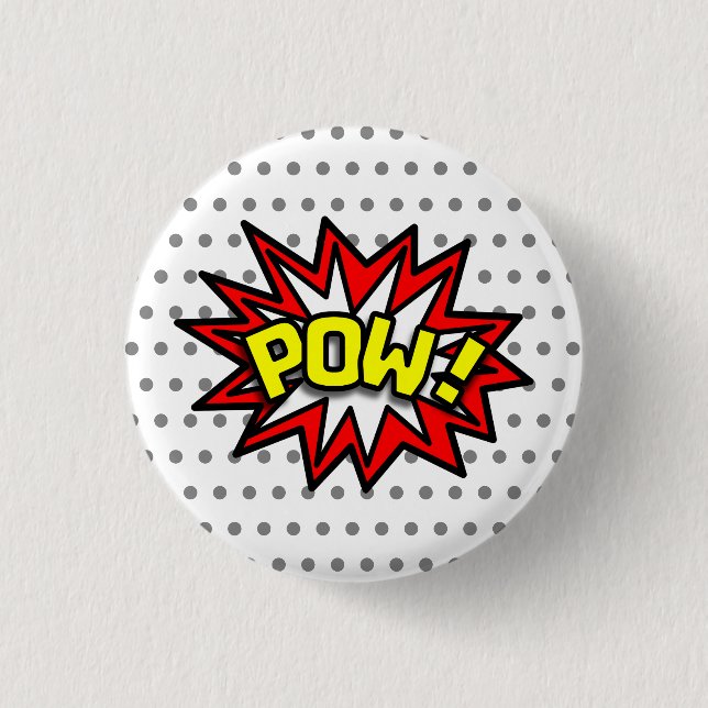 POW! BUTTON (Front)