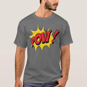 POW Comic Book Cartoon Funny Pop Art 860 T-Shirt