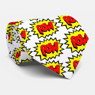 POW - Comic Book Pop Art Neck Tie