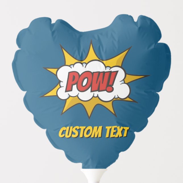 Pow Comic Sound Effect Balloon (Front)