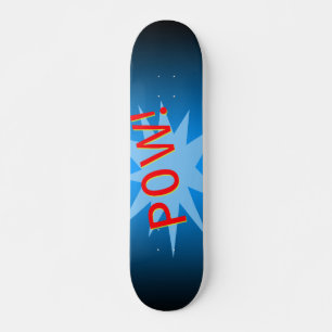 Pow Designed Skateboard Deck