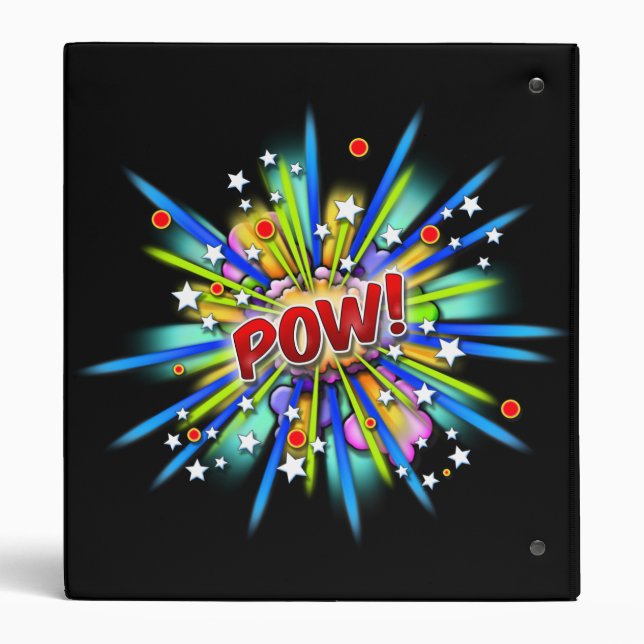 POW! Explosion binder (Back)