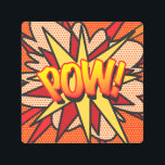 POW Fun Retro Comic Book Pop Art<br><div class="desc">Cool,  trendy and fun comic book pop art design that puts the wham,  zap,  pow into your home,  your office and your day. Designed by ComicBookPop© at www.zazzle.com/comicbookpop*</div>